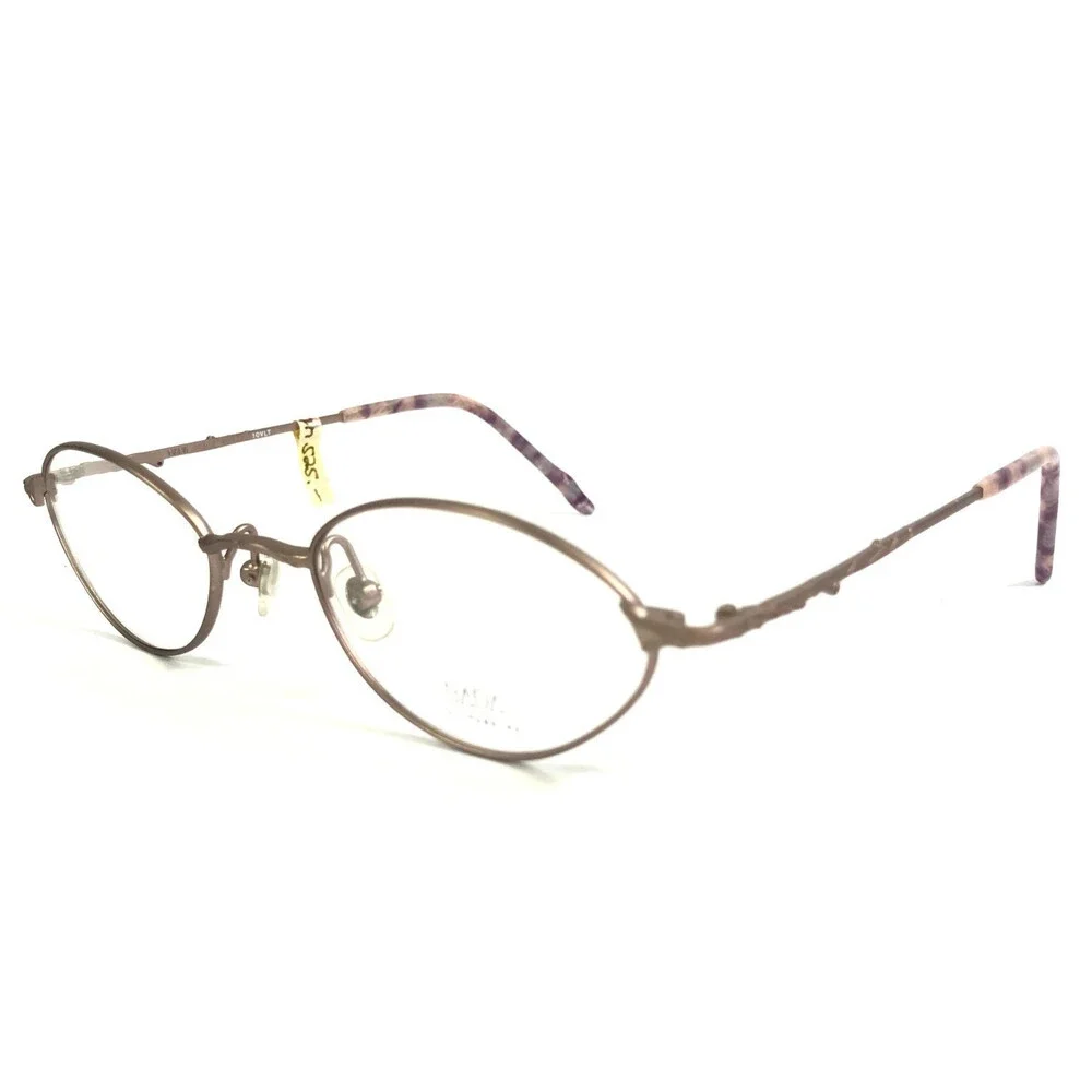 Vintage Petite BADA Eyeglasses Frames GRACE BG424 10VLT Matte Violet 49-19-135